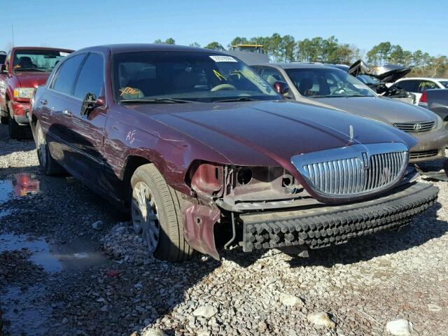 1LNHM81V96Y644831 - 2006 LINCOLN TOWN CAR S MAROON photo 1