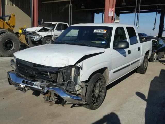 2GTEC13V671106719 - 2007 GMC NEW SIERRA WHITE photo 2