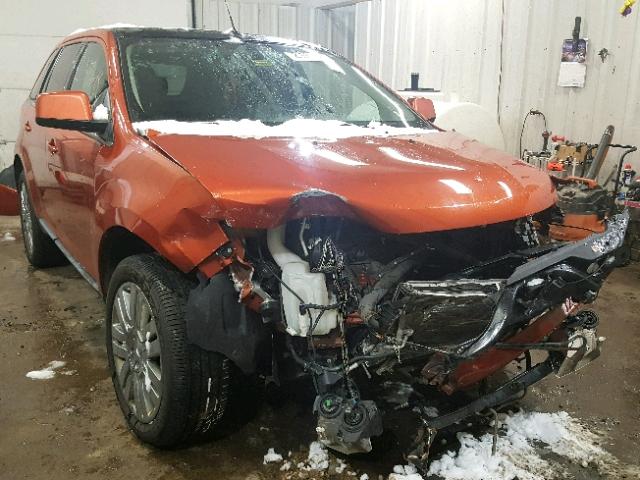 2FMDK49C88BB06850 - 2008 FORD EDGE LIMIT ORANGE photo 1