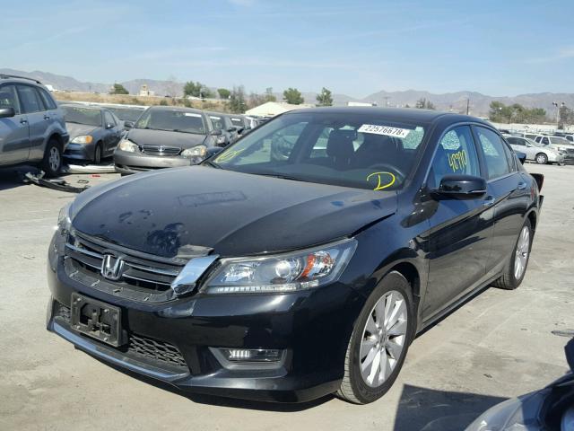 1HGCR2F8XEA177783 - 2014 HONDA ACCORD EXL BLACK photo 2