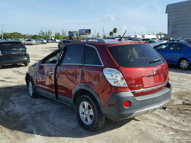 3GSCL33P28S651086 - 2008 SATURN VUE XE RED photo 3