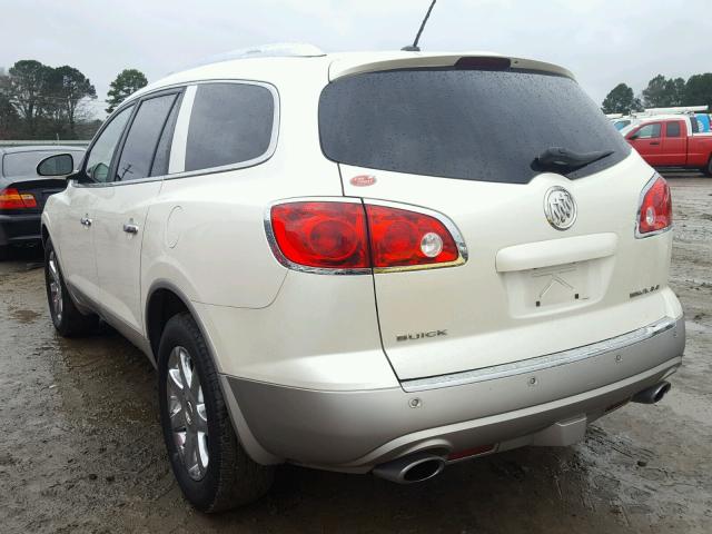 5GAER23768J304781 - 2008 BUICK ENCLAVE CX CREAM photo 3