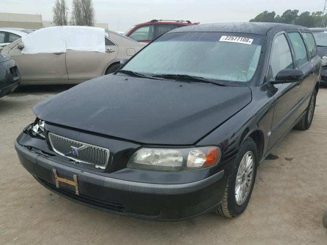 YV1SW64A342359859 - 2004 VOLVO V70 BLACK photo 2