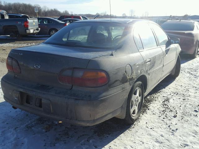 1G1NE52J82M504309 - 2002 CHEVROLET MALIBU LS ნაცრისფერი ფოტო 4