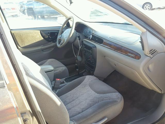 1G1NE52J82M504309 - 2002 CHEVROLET MALIBU LS ნაცრისფერი ფოტო 5