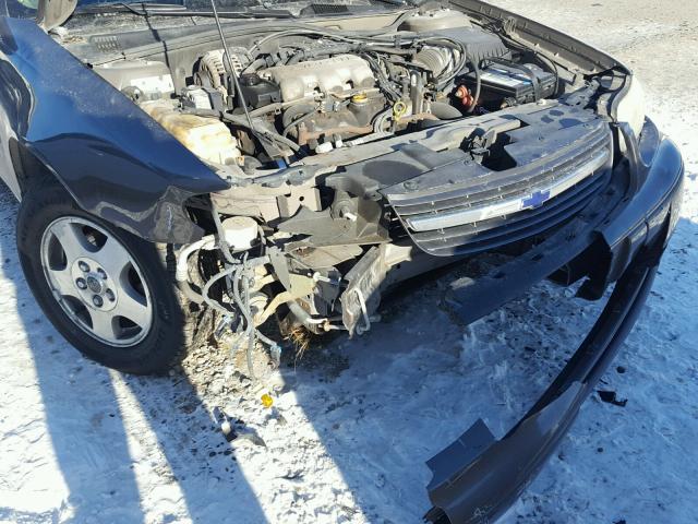 1G1NE52J82M504309 - 2002 CHEVROLET MALIBU LS ნაცრისფერი ფოტო 9