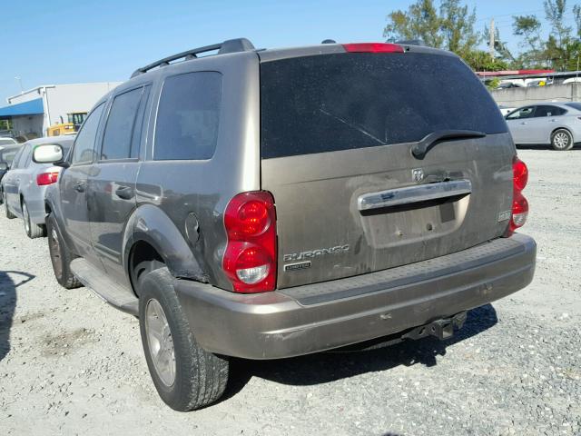 1D8HB58D05F568014 - 2005 DODGE DURANGO LI BEIGE photo 3