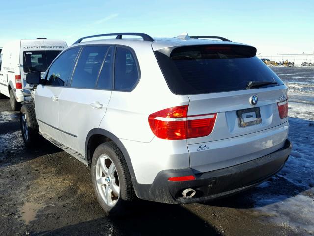 5UXFF03519LJ95309 - 2009 BMW X5 XDRIVE3 SILVER photo 3