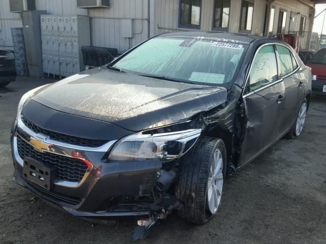 1G11D5SL8FF209756 - 2015 CHEVROLET MALIBU 2LT CHARCOAL photo 2