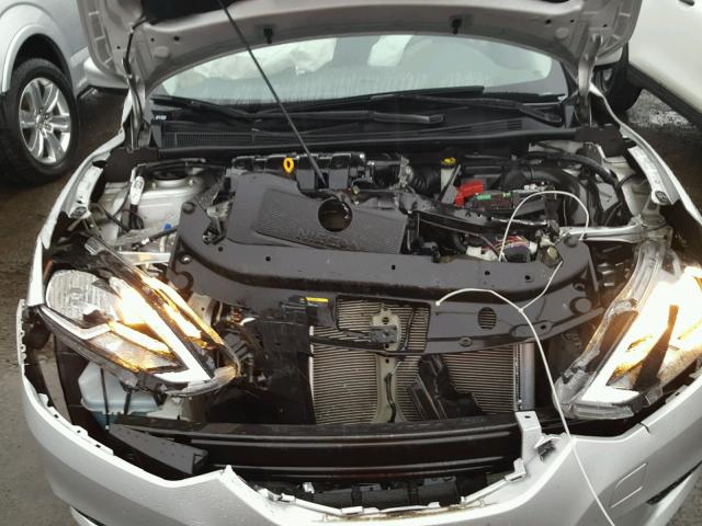 3N1AB7APXGY222695 - 2016 NISSAN SENTRA S SILVER photo 7