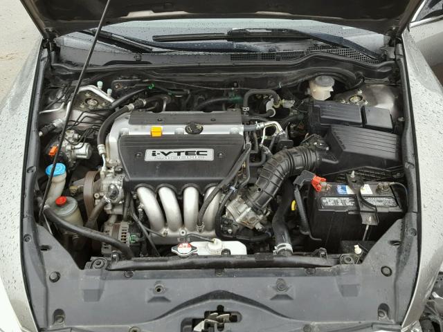 1HGCM56787A116443 - 2007 HONDA ACCORD EX GRAY photo 7