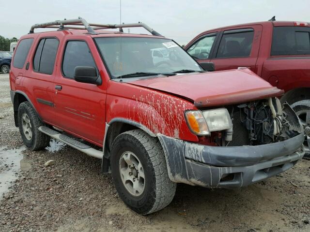 5N1ED28T4YC528294 - 2000 NISSAN XTERRA XE RED photo 1