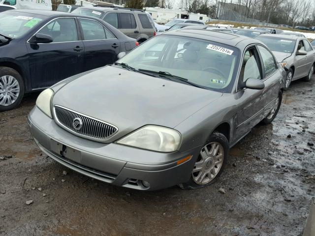 1MEFM55S54A612585 - 2004 MERCURY SABLE LS P BEIGE photo 2