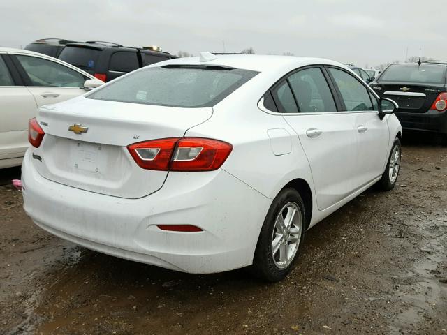 1G1BE5SM6H7276296 - 2017 CHEVROLET CRUZE LT WHITE photo 4