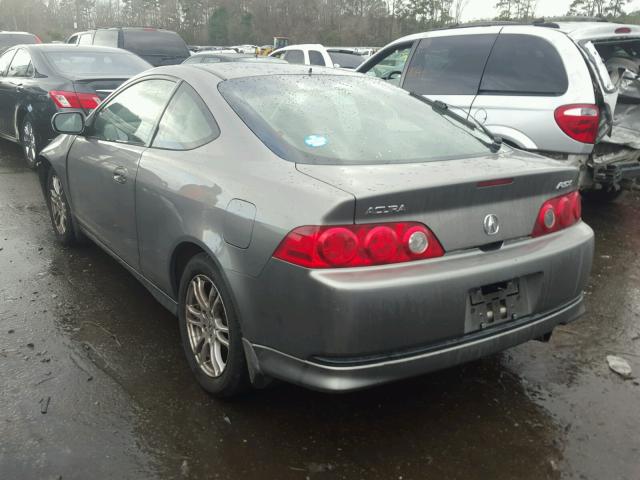 JH4DC53835S016789 - 2005 ACURA RSX SILVER photo 3