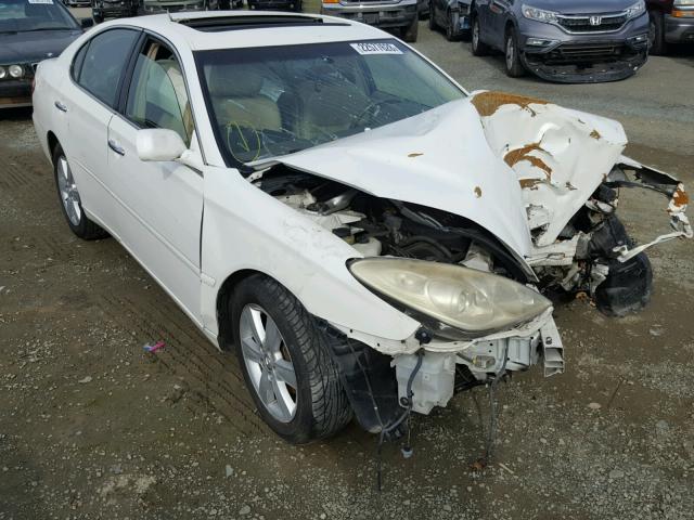 JTHBA30G755097159 - 2005 LEXUS ES 330 WHITE photo 1