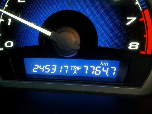 2HGFG12817H012129 - 2007 HONDA CIVIC EX შავი ფოტო 8