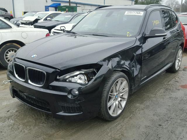 WBAVM5C51DVV90858 - 2013 BMW X1 XDRIVE3 BLACK photo 2