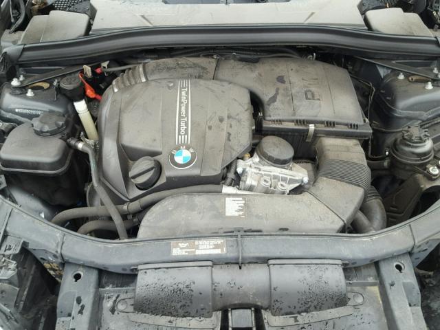 WBAVM5C51DVV90858 - 2013 BMW X1 XDRIVE3 BLACK photo 7