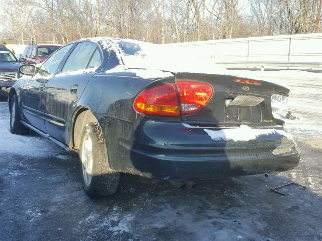 1G3NL52T01C271271 - 2001 OLDSMOBILE ALERO GL GREEN photo 3