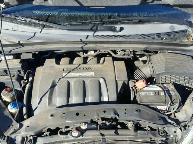 5FNRL38635B421356 - 2005 HONDA ODYSSEY EX GRAY photo 7