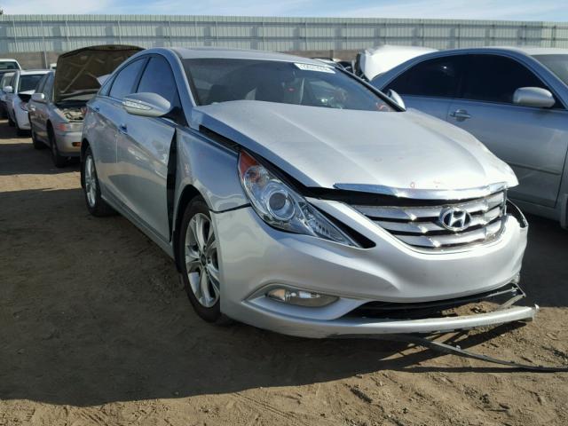 5NPEC4AC8BH150358 - 2011 HYUNDAI SONATA SE SILVER photo 1