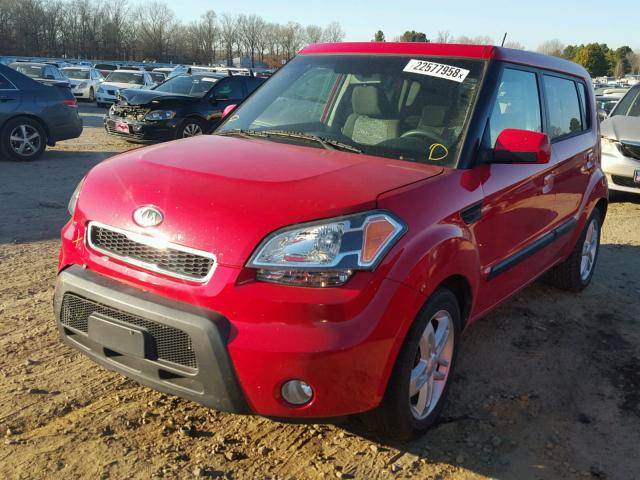 KNDJT2A21A7043620 - 2010 KIA SOUL + RED photo 2