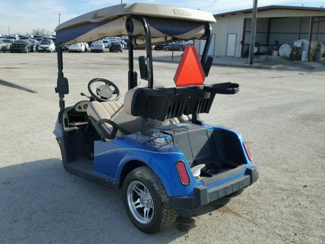 121333 - 2010 EZGO GOLF CART BLUE photo 3