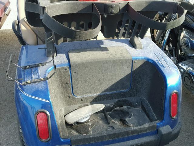 121333 - 2010 EZGO GOLF CART BLUE photo 6