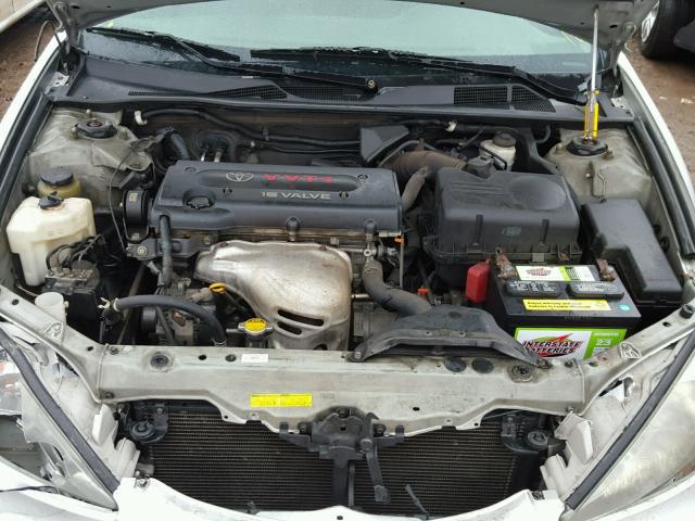 4T1BE30K04U318448 - 2004 TOYOTA CAMRY LE SILVER photo 7
