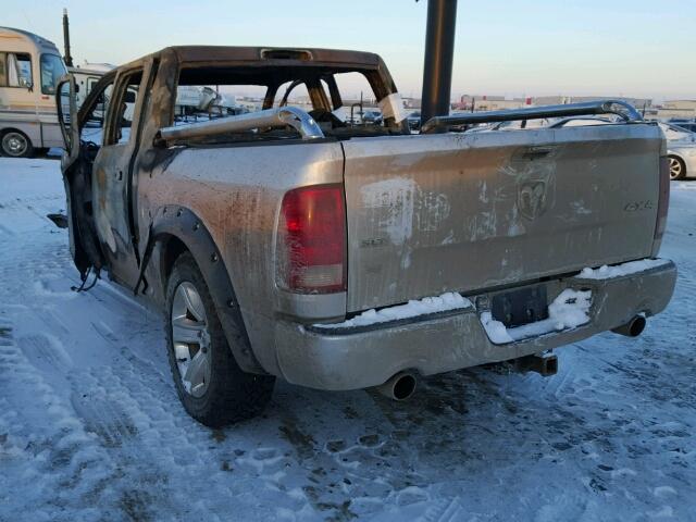 1C6RD7LT9CS103346 - 2012 DODGE RAM 1500 S SILVER photo 3