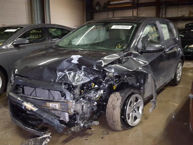 1G1JA6SH5G4132268 - 2016 CHEVROLET SONIC LS Գրաֆիտ լուսանկար 2