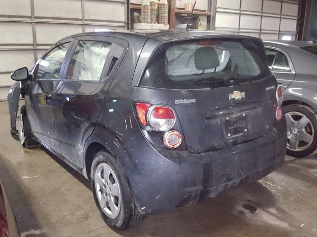 1G1JA6SH5G4132268 - 2016 CHEVROLET SONIC LS Գրաֆիտ լուսանկար 3