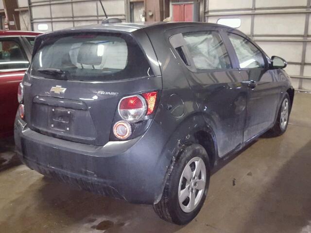 1G1JA6SH5G4132268 - 2016 CHEVROLET SONIC LS Գրաֆիտ լուսանկար 4