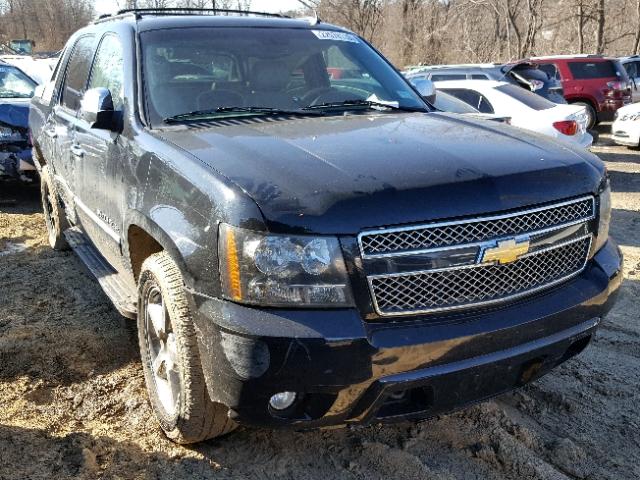 3GNTKGE36BG116635 - 2011 CHEVROLET AVALANCHE BLACK photo 1