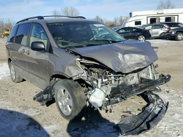 5TDZA23C96S534478 - 2006 TOYOTA SIENNA CE GOLD photo 1