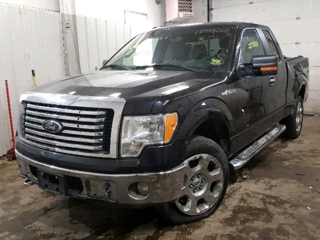 1FTFX1EF0BFA10391 - 2011 FORD F150 SUPER BLACK photo 2