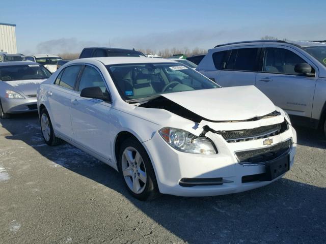 1G1ZG57B89F208542 - 2009 CHEVROLET MALIBU LS WHITE photo 1