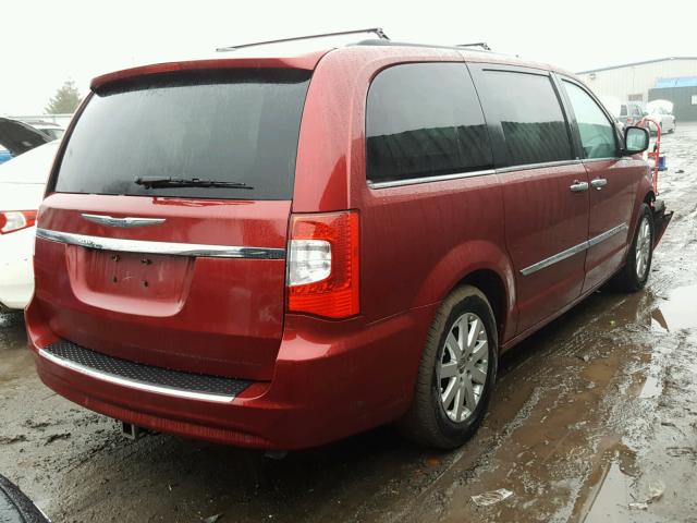 2A4RR8DG4BR609517 - 2011 CHRYSLER TOWN & COU RED photo 4