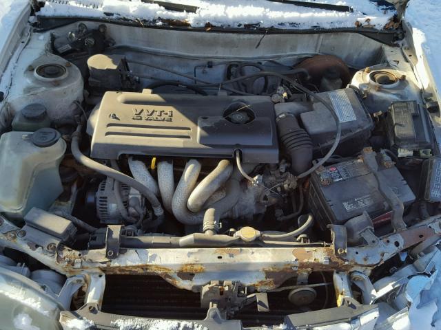 1NXBR12E71Z526886 - 2001 TOYOTA COROLLA CE WHITE photo 7