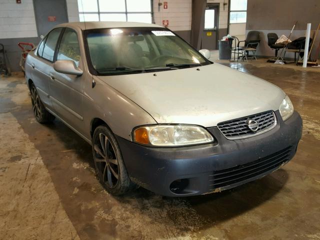 3N1CB51DX3L818643 - 2003 NISSAN SENTRA XE GRAY photo 1