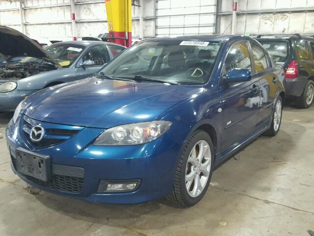 JM1BK323271713613 - 2007 MAZDA 3 S BLUE photo 2