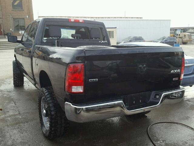 3C6UD5DL8CG154373 - 2012 DODGE RAM 2500 S BLACK photo 3