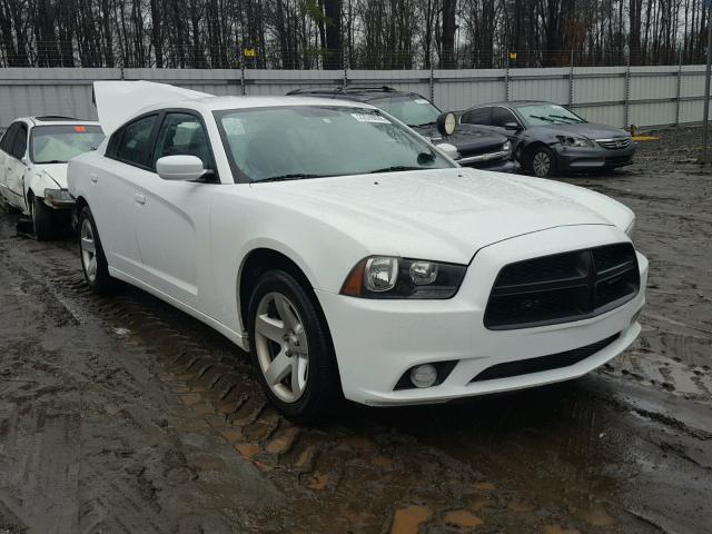 2B3CL1CT4BH579347 - 2011 DODGE CHARGER PO WHITE photo 1