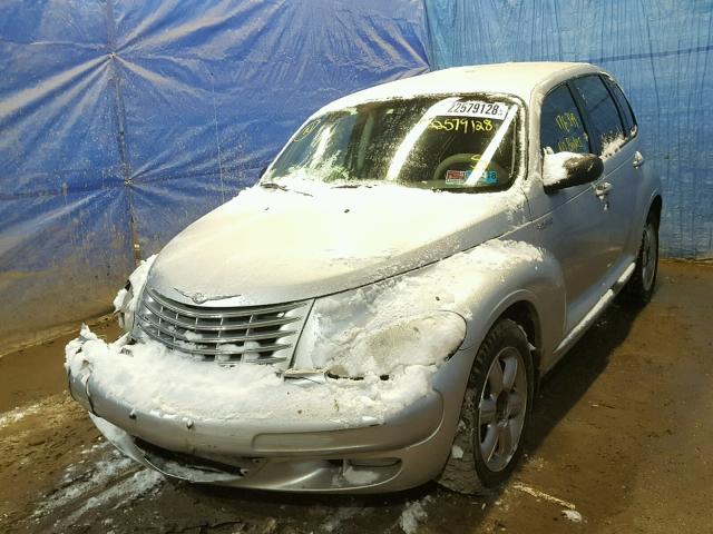 3C4FY58B63T588841 - 2003 CHRYSLER PT CRUISER SILVER photo 2