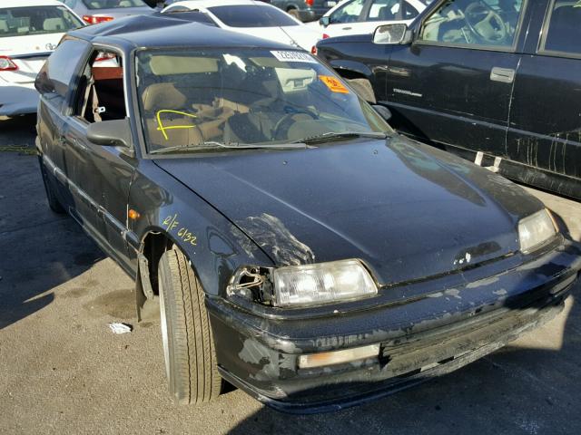 2HGED6344LH567048 - 1990 HONDA CIVIC BLACK photo 1