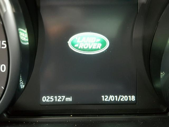 SALWR2KF9GA561579 - 2016 LAND ROVER RANGE ROVE SILVER photo 8