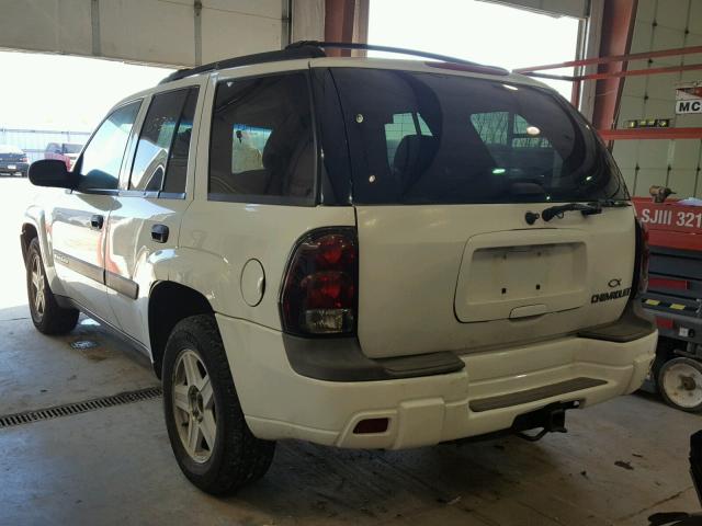 1GNDT13S632331239 - 2003 CHEVROLET TRAILBLAZE WHITE photo 3