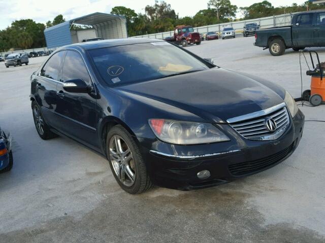 JH4KB16575C003137 - 2005 ACURA RL BLACK photo 1