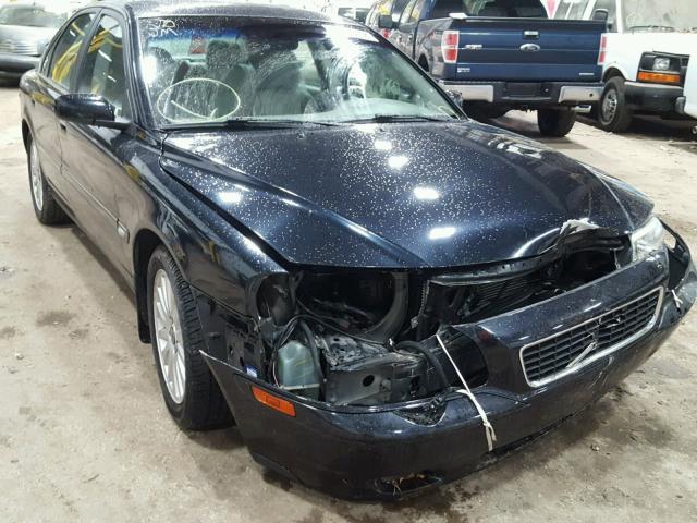 YV1TH592X61434155 - 2006 VOLVO S80 2.5T BLACK photo 1